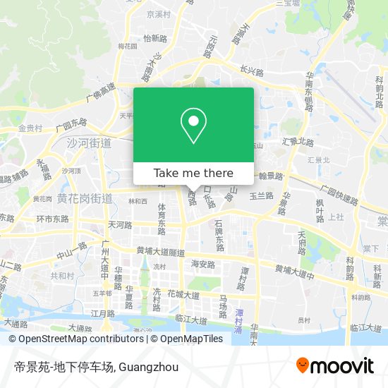 帝景苑-地下停车场 map