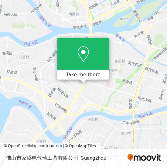 佛山市家盛电气动工具有限公司 map