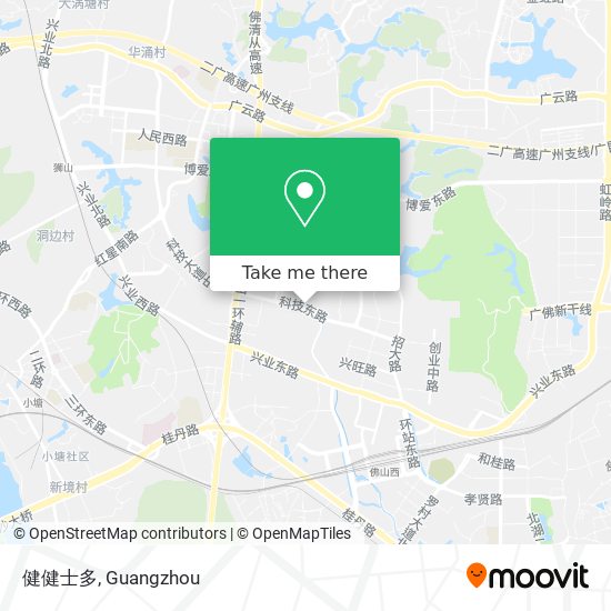 健健士多 map