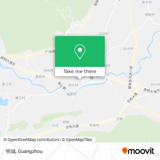 明城 map