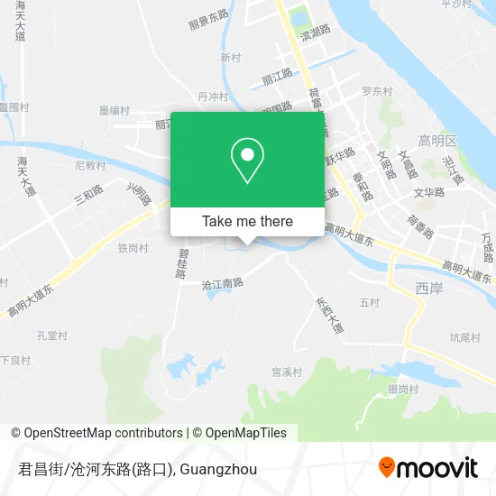 君昌街/沧河东路(路口) map