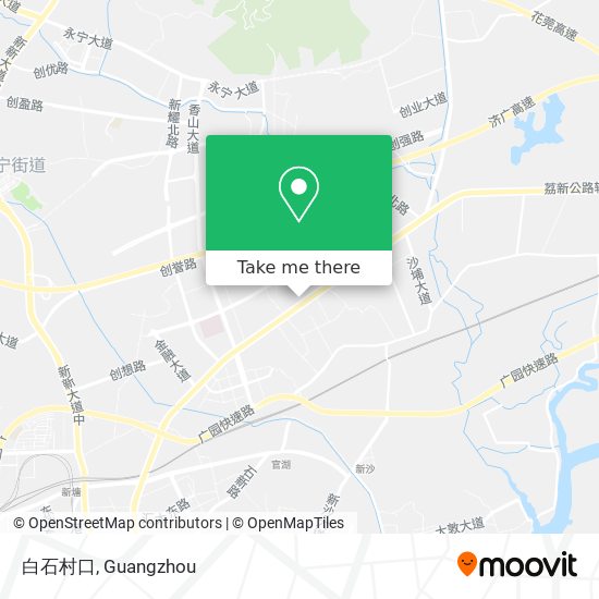 白石村口 map