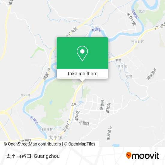 太平西路口 map