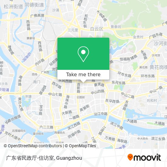 广东省民政厅-信访室 map