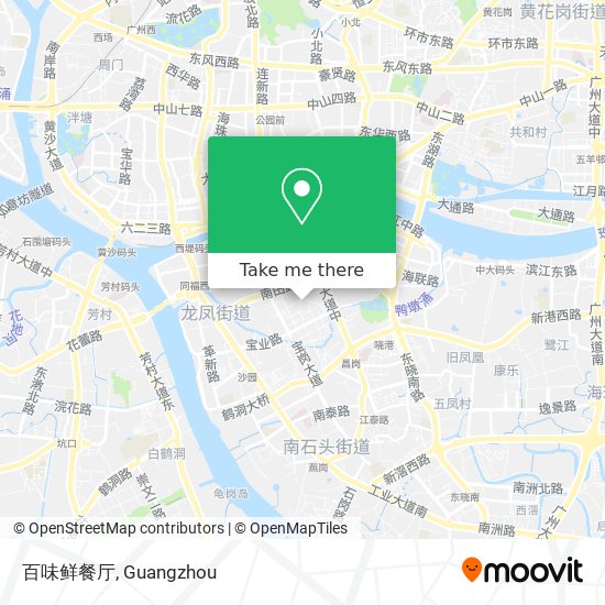 百味鲜餐厅 map