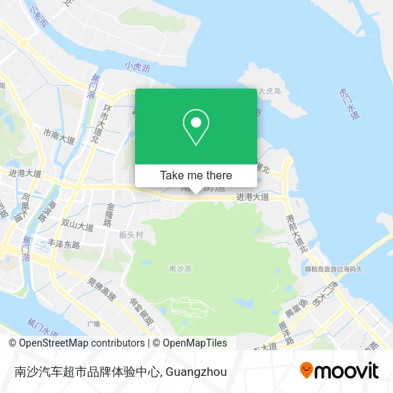 南沙汽车超市品牌体验中心 map