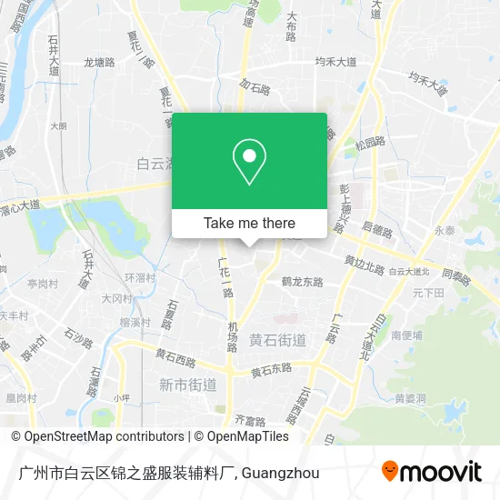 广州市白云区锦之盛服装辅料厂 map