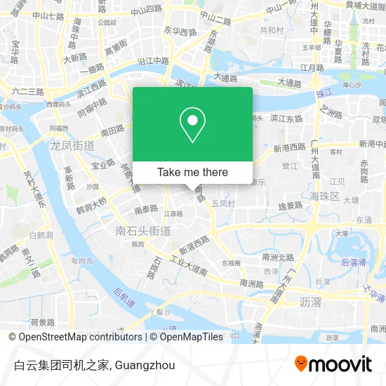 白云集团司机之家 map