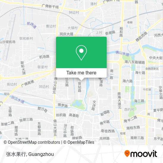 张水果行 map