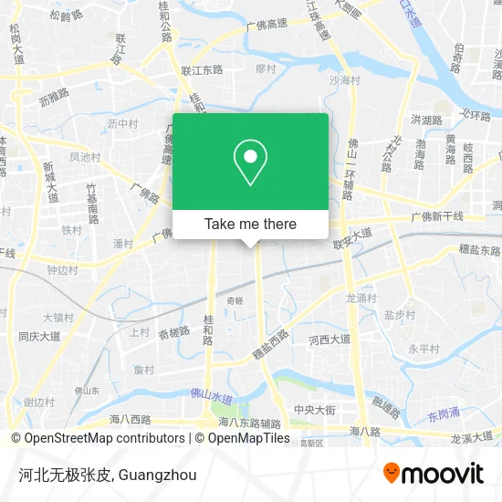 河北无极张皮 map