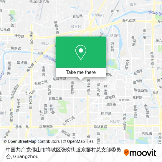 中国共产党佛山市禅城区张槎街道东鄱村总支部委员会 map
