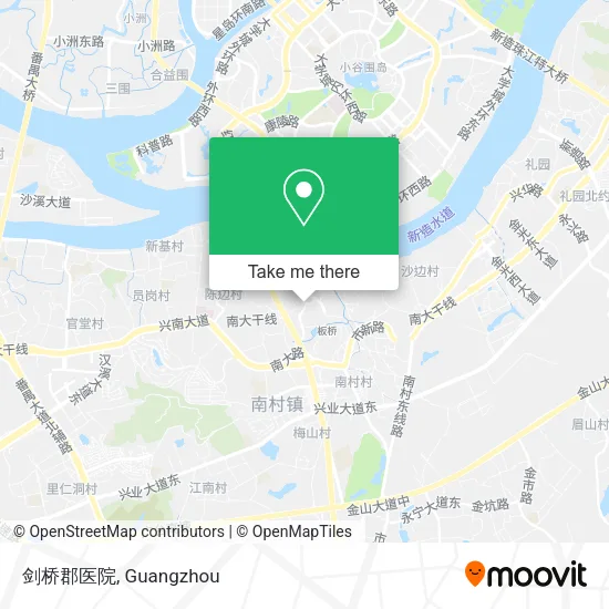 剑桥郡医院 map