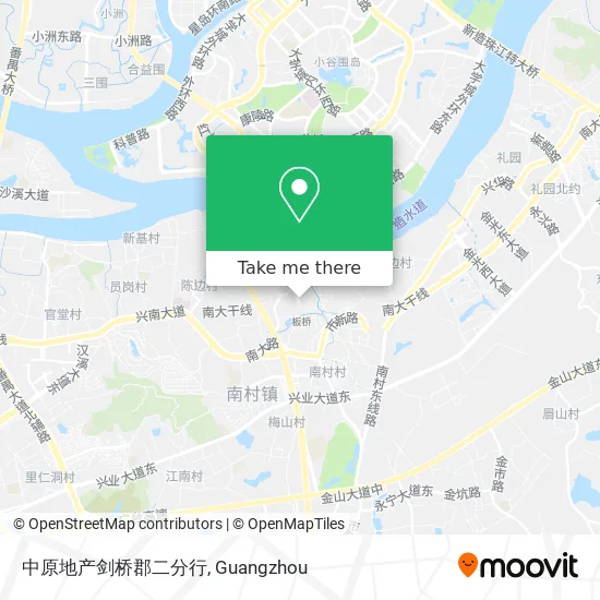中原地产剑桥郡二分行 map