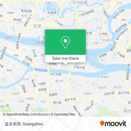 益全厨具 map