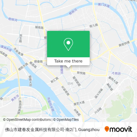佛山市建春友金属科技有限公司-南2门 map