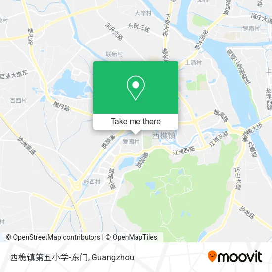 西樵镇第五小学-东门 map