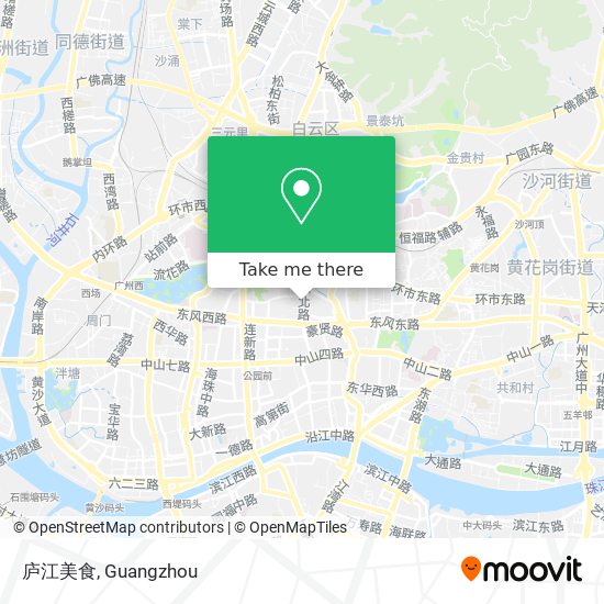 庐江美食 map