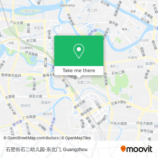 石壁街石二幼儿园-东北门 map