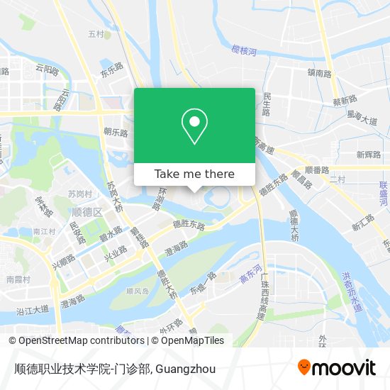 顺德职业技术学院-门诊部 map