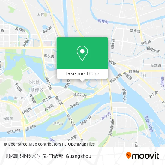 顺德职业技术学院-门诊部 map