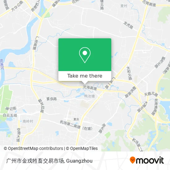 广州市金戎牲畜交易市场 map