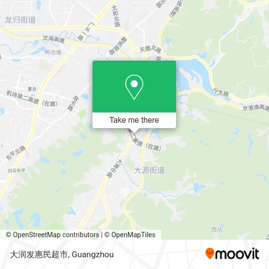 大润发惠民超市 map