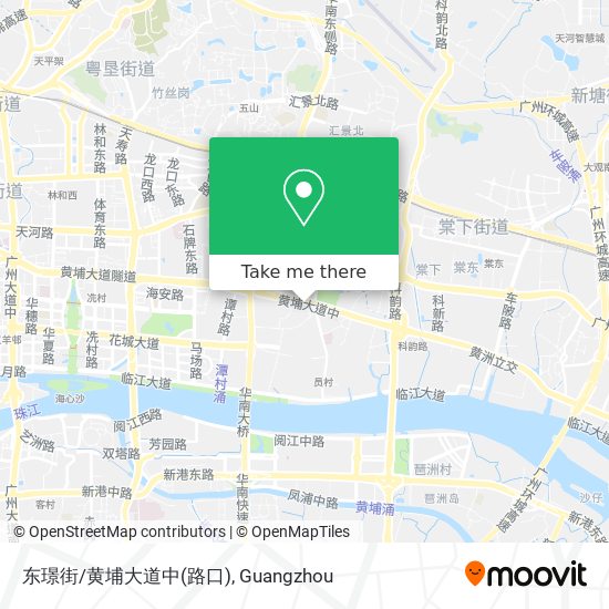 东璟街/黄埔大道中(路口) map