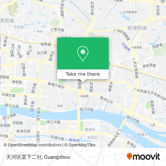 天河区棠下二社 map