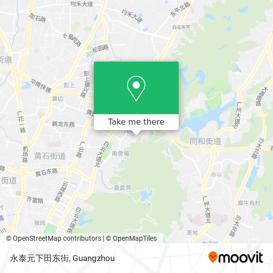 永泰元下田东街 map