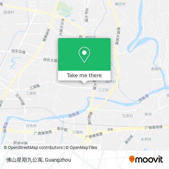 佛山星期九公寓 map
