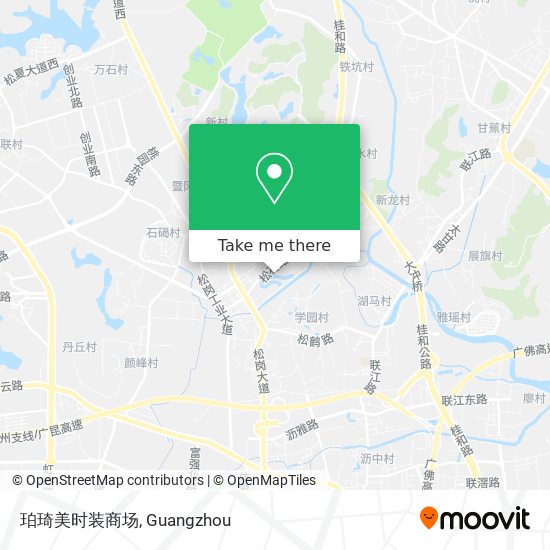 珀琦美时装商场 map