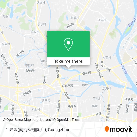 百果园(南海碧桂园店) map
