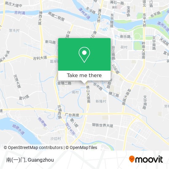 南(一)门 map