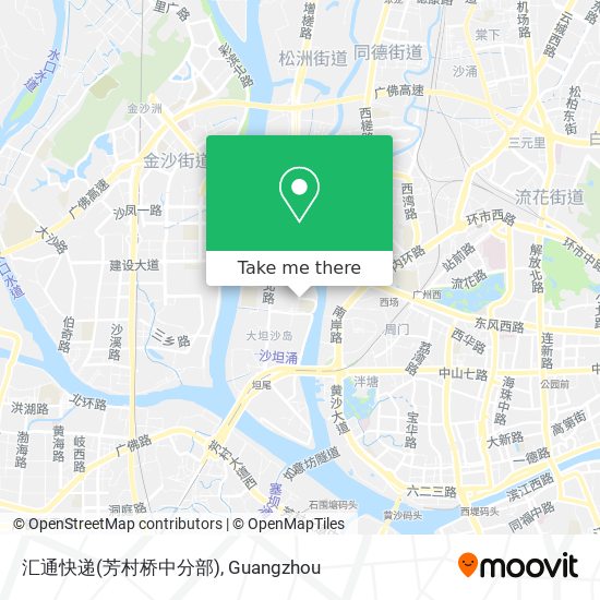 汇通快递(芳村桥中分部) map