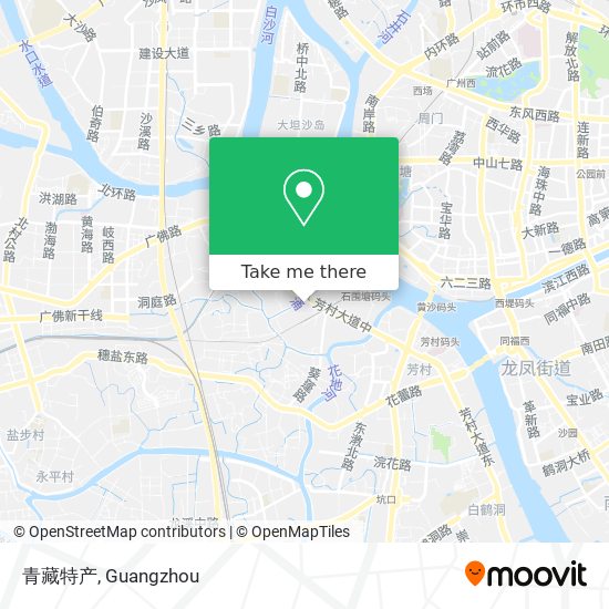 青藏特产 map