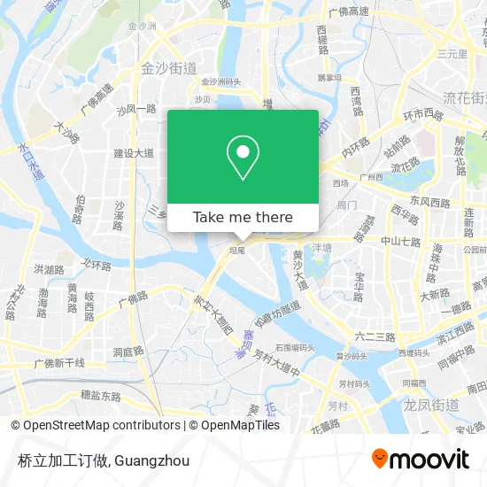桥立加工订做 map