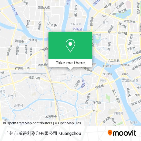广州市威得利彩印有限公司 map