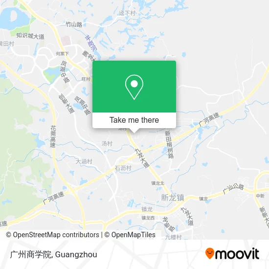 广州商学院 map