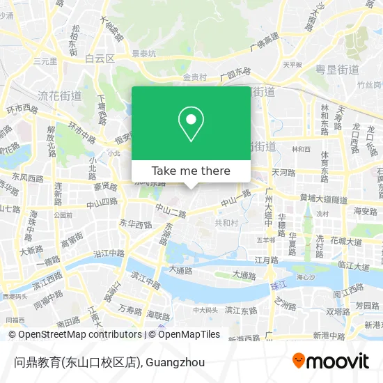 问鼎教育(东山口校区店) map