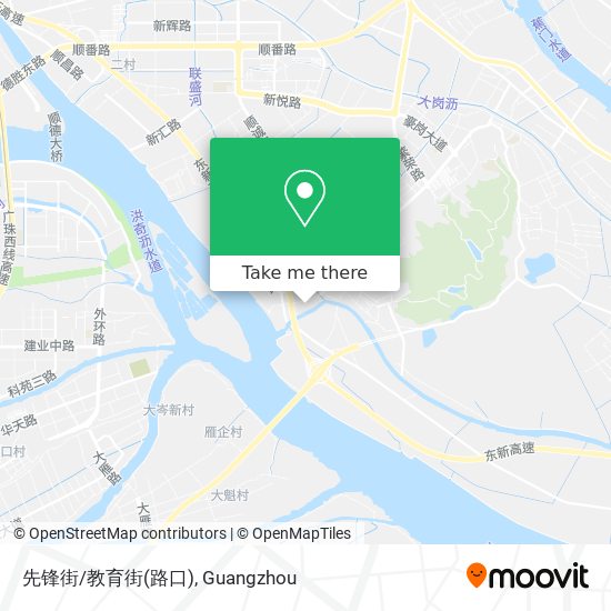 先锋街/教育街(路口) map