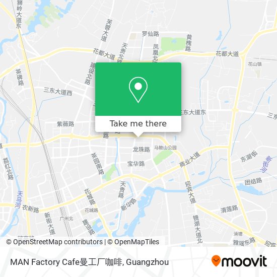MAN Factory Cafe曼工厂咖啡 map