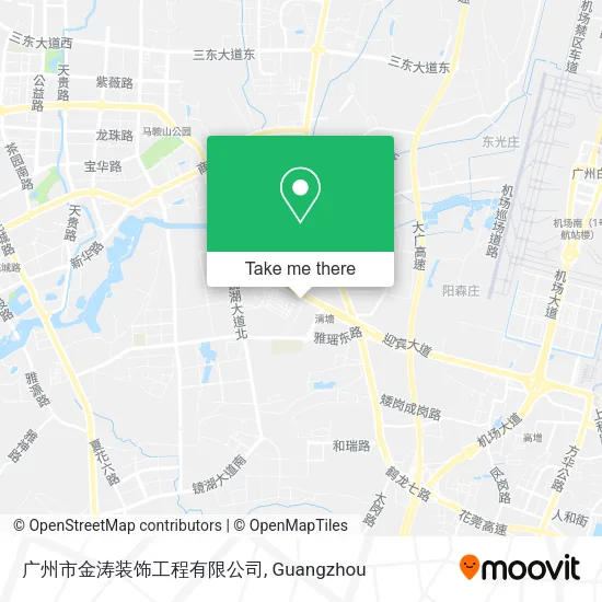 广州市金涛装饰工程有限公司 map