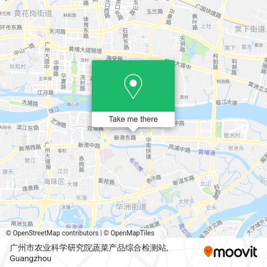 广州市农业科学研究院蔬菜产品综合检测站 map