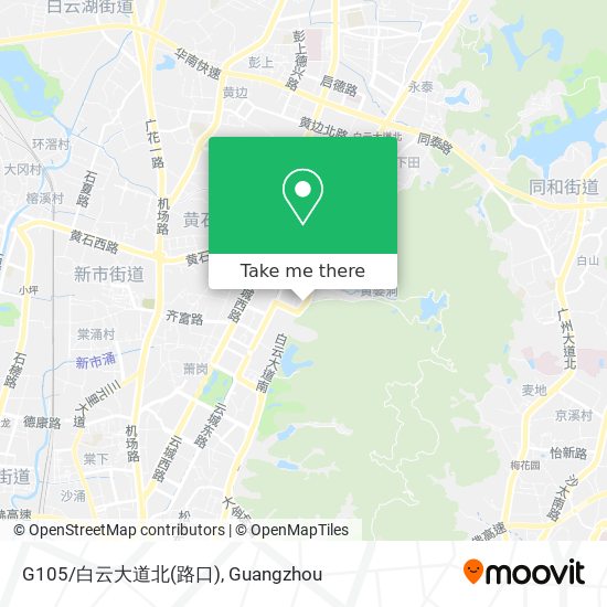G105/白云大道北(路口) map