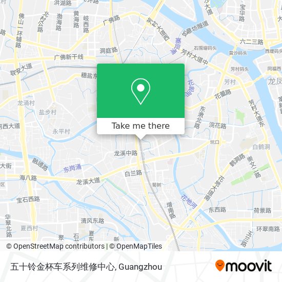 五十铃金杯车系列维修中心 map