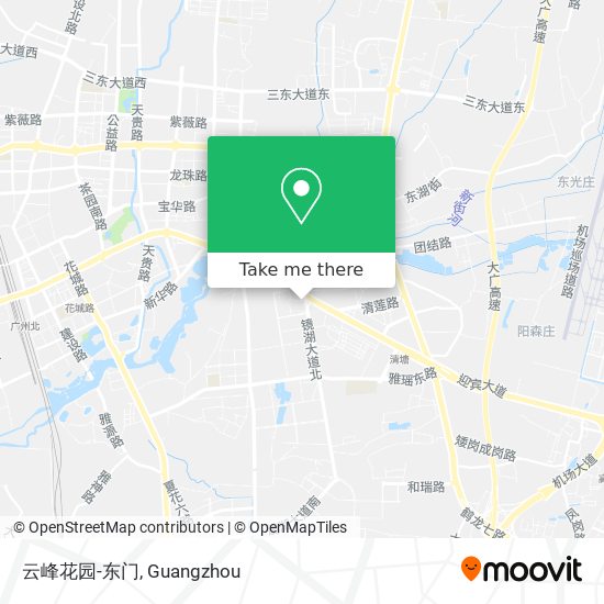 云峰花园-东门 map