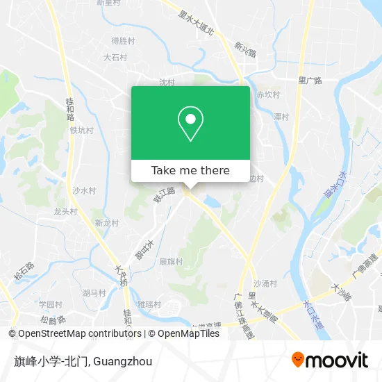 旗峰小学-北门 map
