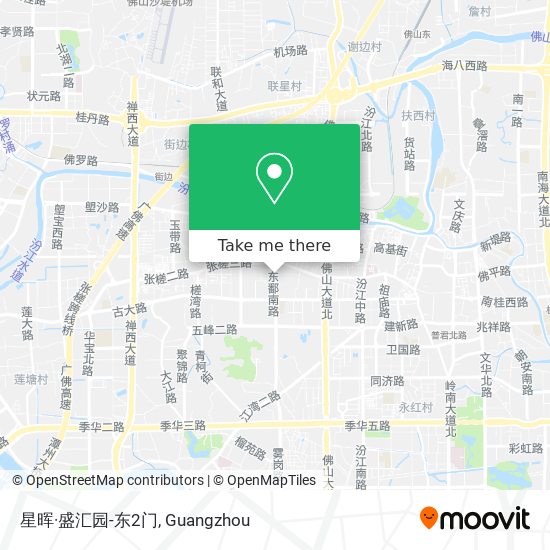 星晖·盛汇园-东2门 map