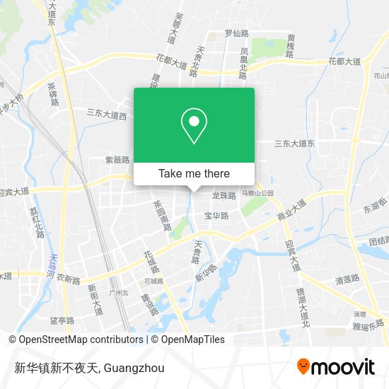 新华镇新不夜天 map