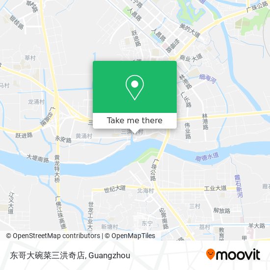 东哥大碗菜三洪奇店 map